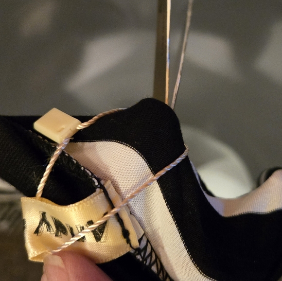 Andy Home Japanese designer black & white stripped stretchy top szXXL/M NWT - Picture 6 of 6